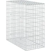 Syfax Gabione mit 3,5 mm Draht und 5x10 cm Maschen 50x100x100 cm