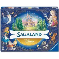 Ravensburger Disney Sagaland Der Spieleklassiker mit den beliebten Disney-Charakteren für 2-6 Spieler ab 6 Jahren