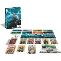 Huch MM-Spiele Knarr Familienspiel Strategiespiel Für Wikinger-Fans und wahre Spieler Kenner Gesellschaftsspiel mit tollen Wikinger-Illustrationen Für 2-4