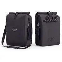 Core Fahrradtasche, 28 Liter Fassungsvermögen – 100% wasserdicht – Laptopfach
