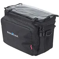 Rixen & Kaul Fahrradtasche, 8 Liter Fassungsvermögen - Schwarz - Mit Kartenfach