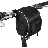 Generisch Fahrradtasche, multifunktional - Schnellverschluss - Schwarz