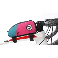 Nubuk Bikes Frametas Fahrradtasche, 1,2 Liter Fassungsvermögen - Wasserdicht - 21 x 10 x 6 cm