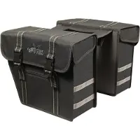 Generisch Fahrradtasche, mittelgroß, 25 Liter - Schwarz
