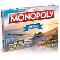 Winning Moves Monopoly Usedom Edition Monopoly Städte-Edition Familienspiele Strategie Brettspiele Usedom 2+ Spieler ab 8+ Jahren Deutsch