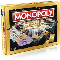 Winning Moves Monopoly Mega Deluxe Edition Luxus Brettspiel Spiel Gesellschaftsspiel