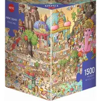 Huch Yogaland 1500 Teile 30 inches by 20 inches Silver HEYE Puzzle