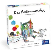 Huch Farbenmonster Das Spiel farbenmonster Spiel pädagogisch wertvolle kinderspiele kinderspiel ab 4 Jahren kooperatives Familienspiel mit Gefühlsvermittlung