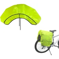 Generisch Regenhülle für Fahrradtaschen – Hellgrün – 126 x 66 cm