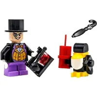LEGO Superheroes: Penguin Minifight mit Helper, Dynamite und schwarzem Umhang