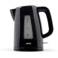 Livoo DOD184N, 1,7 l, 2200 W, Schwarz, Kunststoff, Wasserstandsanzeige, Drahtlos