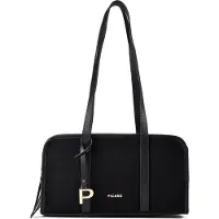PICARD Leder Schultertasche Adore Me Bowling Bag Black schwarz