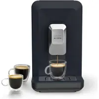 Krups Espressomaschine mit integriertem Mahlwerk - 3 Tassen - 15 Bar - 1,5 Liter - Taktiles Design - Kompakte Größe: 18,5 cm - Farbe: Blau (Modell K) - Hersteller: Gpe Seb France - Marke: