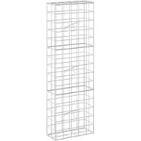 Syfax Gabione mit 3,5 mm Draht und 10x10 cm Maschen 50x20x150 cm