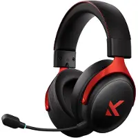 MCHOSE V9 Pro, Verkabelt & Kabellos, Gaming, 20 - 20000 Hz, 275 g, Kopfhörer, Schwarz, Rot