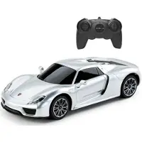 Rastar Ferngesteuertes Auto Porsche 981 Spyder, silber