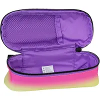 Milan Ovales Federmäppchen Sunset Tasche Reißverschluss