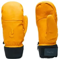 Peak Performance - Leather Ski Mitten - Handschuhe Gr 7 orange
