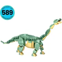 WOMA WC0447 Brontosaurus Dinosaurier Klemmbausteine 589 Teile