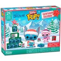 Northix Disney Stitch Bitty Pop Adventskalender mit 24 Sammelfiguren