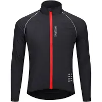 Merkloos Leichte und reflektierende Windjacke, geeignet für Radfahren, Laufen, Wandern und Camping