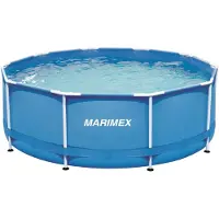Marimex Stahlrahmenpool Florida 366x122 cm ohne Zubehör - blau