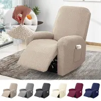Merkloos Sitzbezug – Stretch – Relaxsessel – Einsitzer – Taupe