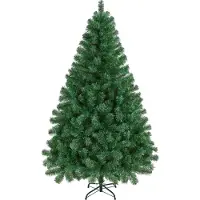 Merkloos Kunsttannenbaum – Grün – 183 cm – 598 Zweige – Zusammenklappbarer Metallfuß