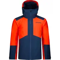 Rossignol - Wasserdichte und isolierende Skijacke mit Primaloft - M Rochrun Insulated Jacket Golden Gate/Dark Navy für Herren - Größe L - Orange