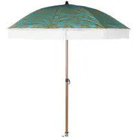 OEM Sonnenschirm, natur, 180x180x200 cm, Alu/Stahl/Polyester