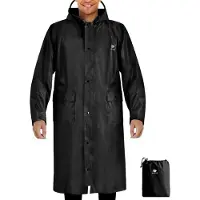 Merkloos Leichte, wasserdichte Regenjacke mit Kapuze für Wanderungen und andere Outdoor-Aktivitäten