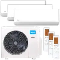 Midea Multisplit Klimaanlage Set | BreezelessE | 3x3,5 kW
