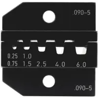 Rennsteig Crimpeinsatz für Aderendhülsen 0,25 - 6,0 mm2, Pressbreite 20 mm - 624 090-5 3 0
