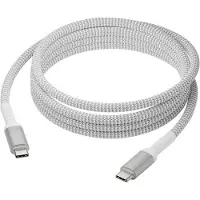 Dbramante1928 re-charge - BRD Kabel - 2.5m USB-C zu USB-C 100W - W, 2,5 m, USB C, USB C, USB 2.0, 0,48 Gbit/s, Weiß