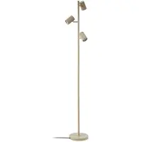 LINDBY Stehleuchte Kardis, 3-flammig, beige, Höhe 157 cm