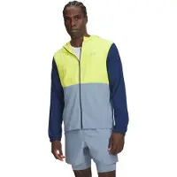 Under Armour Ua Velociti Hooded Jacket - blackout navy, Größe:L
