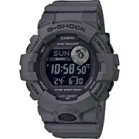 Casio Sportuhr, G-Shock Sport GBD-800UC-8ER, Bluetooth, Schrittzähler, Grau