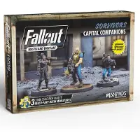 Modiphius Entertainment Fallout Survivors Capital Companions - Miniaturenspiel - ENG Edition