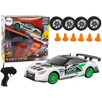Lean Toys Ferngesteuertes Drift-Sportauto R/C 15 km/h Radwechsel