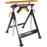 Merkloos Werkbank Werkbock Multifunktionsbock - Höhenverstellbar 670 bis 1270 mm - Tragkraft 200 kg - 670 x 750 x 780 mm