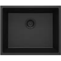 Deante 1-bowl wall-hung granite sink