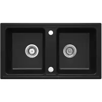 Deante 2-bowl granite sink