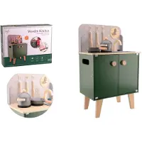 Johntoy Joueco - Houten keuken met kunststof accessoires