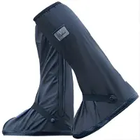 Merkloos Überschuhe wasserdicht Gummistiefel-Überzieher - Hoch - Rutschfeste Sohle - XL - Wiederverwendbar für Regen, Schnee und Matsch