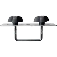 Merkloos Dachträger Befestigung Dachbox Halterung - Stahl - Max. 60 x 30 mm - Für Cam Box Dachträger