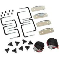 Merkloos Dachbox-Montageset Dachträger Zubehör - Kreatives Design - Langlebig konstruiert - Hochwertige Qualität - Robuste Materialien - Für alle Bedürfnisse