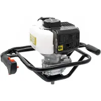 Merkloos Benzinebohrer Erdbohrer Pfahlbohrer - 1,4 kW - 52 ccm - 6500 U/min