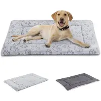 Merkloos Hundebett – Hundematte – Waschbar – Beidseitig – Grau – 76 x 50 cm