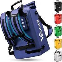 Merkloos Fahrradtasche Gepäckträgertasche Rucksack - 3-in-1 - 23 Liter - Wasserabweisend und reflektierend - 62 x 28 x 17 cm