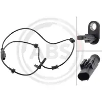A.B.S. . Sensor Raddrehzahl Hinten für OPEL Movano C Kastenwagen (U9) 33055